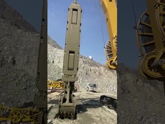 TG35 het kruippakje zette de Hydraulische Ondergrondse Roterende Boorgreep van de Diafragmamuur op