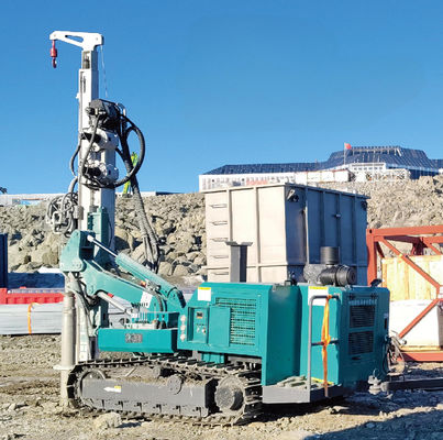 SK666 Micro-paalboormachine met 115-500mm gatdiameter, 76/89/102/114 boorstangspecificatie en 4/5/6/8/10/12 hamer voor precisie-technische boringen