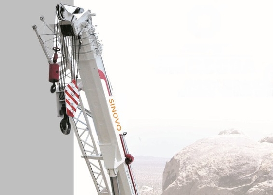 Telescopische Hydraulische Kruippakjekraan SQ250A 37 Ton Lattice Boom Crane met Lage Prijs voor Verkoop