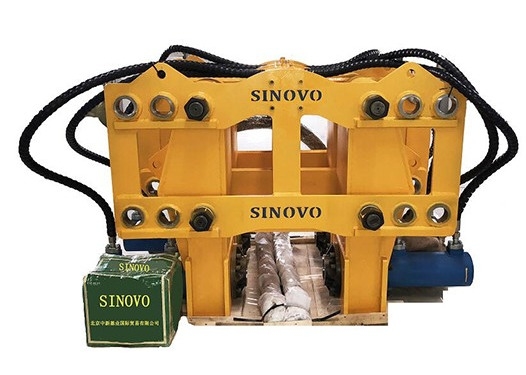 Van de de Stapelbreker van de bouw sneed het Scherpe Muur 1.2T Hydraulische Hoofd van de de Onderbrekingsstapel Concrete stapel