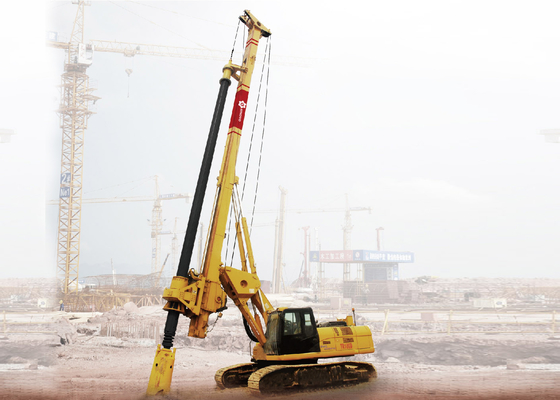 Bouwwerkzaamheid 180 kN.m-het Boorgat van de Aardeavegaar het Hydraulische het Boren Opstapelen zich Rig Machine