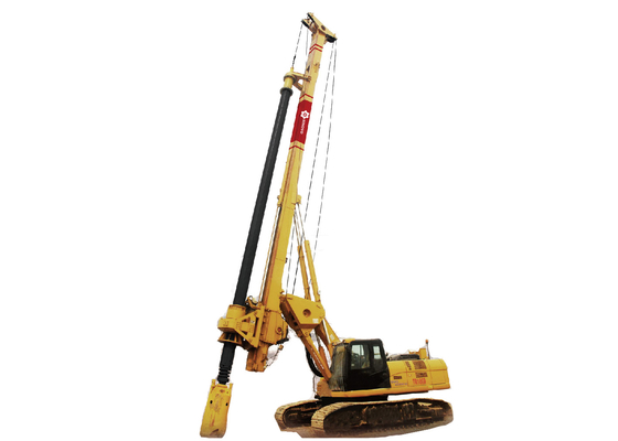 Professionele het Materiaal Roterende Hydraulische Boorstapel Rig Max Drilling Depth 55m van de Techniek Diepe Stichting