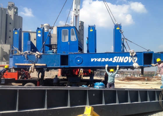 Blauw Hydraulisch Statisch het Heiblokhoog rendement van de Kleurenvy120a bouw